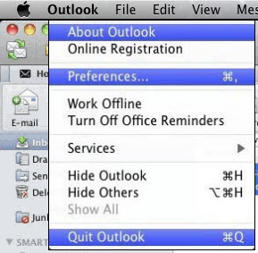 outlook for mac work offline